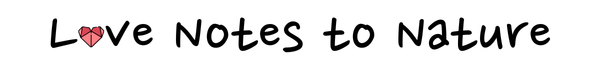 Header Logo for "Love Notes to Nature"