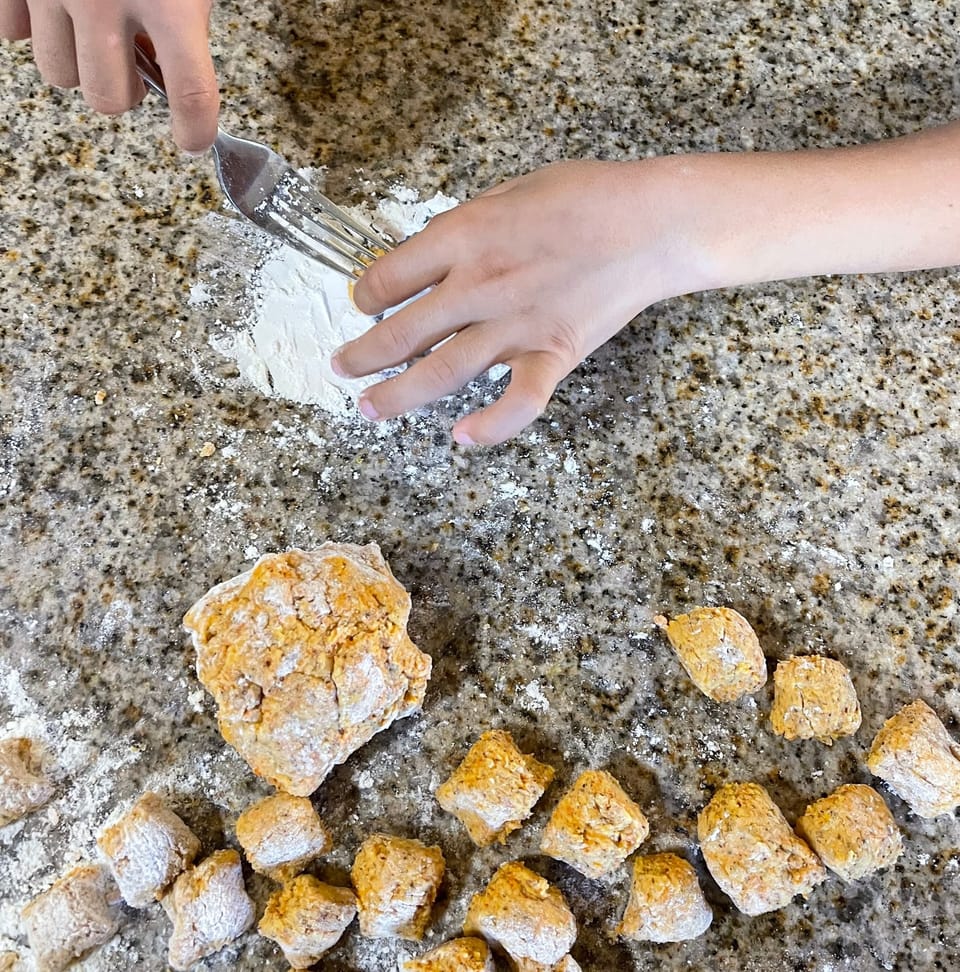 Giving Thanks: Gratitude and Tops & Bottoms Carrot Gnocchi